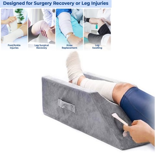 Leg elevating memory foam - leg,