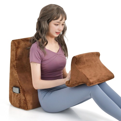 Wedge pillow set bed - pillow,
