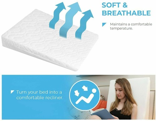 Large wedge pillow - large, reflux