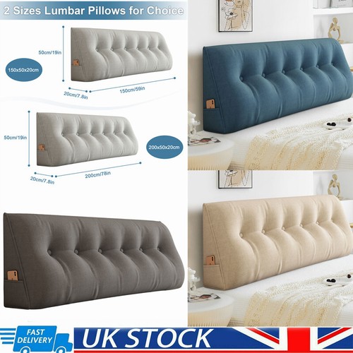 Large wedge pillow headboard - large,