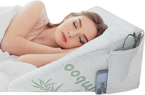 Large wedge pillow - memory, foam