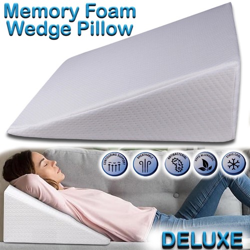 Wedge pillow large memory foam - memory,