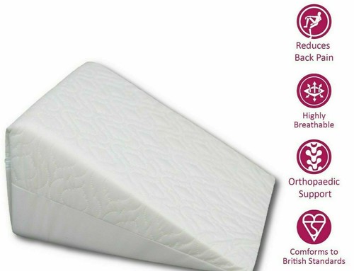 Large triangle wedge pillow - large,