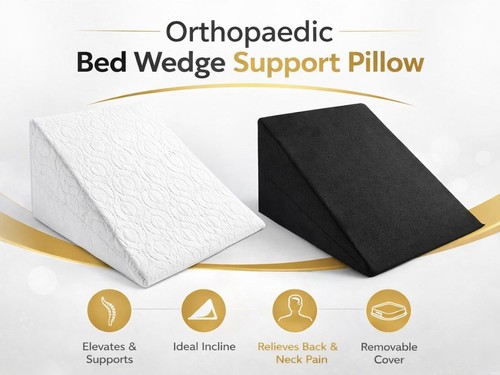 Bed wedge pillow - bed,